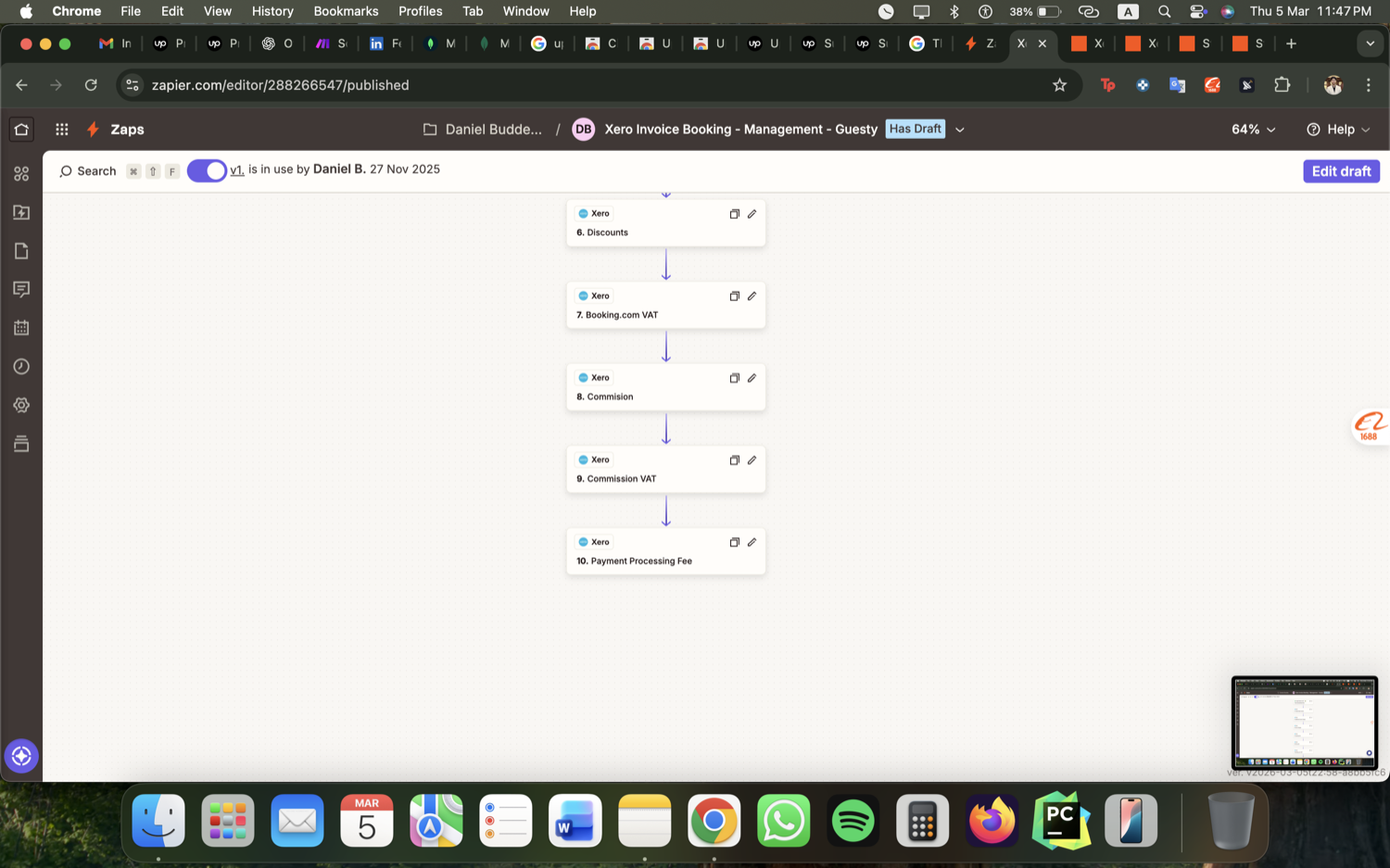 Airbnb Invoicing & Payment Automation - Zapier, Guesty & Stripe screenshot 2